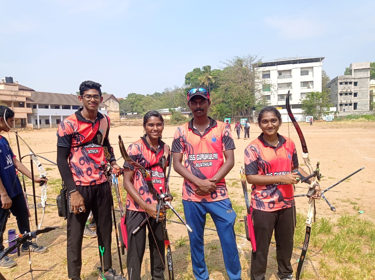 Overall Champions in Revenue District Archery Championship